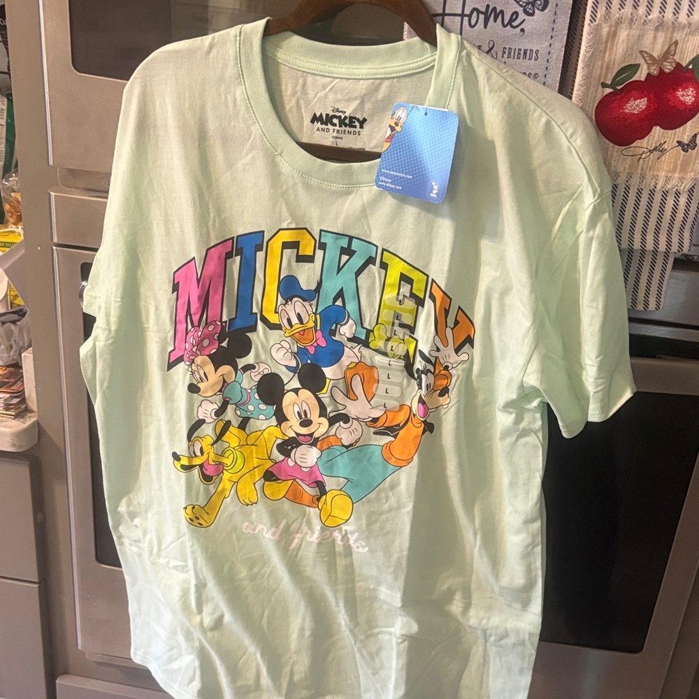 Mickey Mouse Kids T-Shirt - Light Green